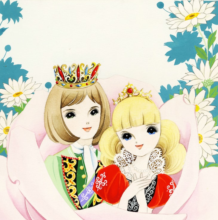 牧美也子「おやゆびひめ」(c)Miyako Maki（松本零士合作）