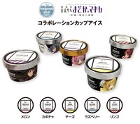 「劇場版 魔法少女まどか☆マギカ[新編]叛逆の物語」のスペシャルコラボレーションカップアイスセット (c)Magica Quartet / Aniplex・Madoka Movie Project Rebellion