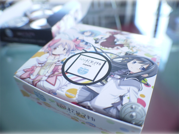 「劇場版 魔法少女まどか☆マギカ[新編]叛逆の物語」のスペシャルコラボレーションカップアイスセット (c)Magica Quartet / Aniplex・Madoka Movie Project Rebellion