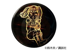 [ディアンヌ]木樽ジョッキの底面。(c)鈴木央/講談社