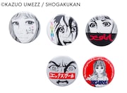 「X-girl palette」にて販売される缶バッジ。