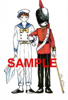 抽選で1名にプレゼントされる直筆ポストカード（井戸ぎほう）。 (c)茜新社