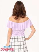 「魔法の天使 クリィミーマミ」のオフショルダートップス。