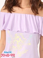 「魔法の天使 クリィミーマミ」のオフショルダートップス。