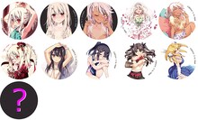 「マジカルパーティー」で販売される缶バッジガチャ。※商品画像はデザイン中のもの (c)2015 ひろやまひろし・TYPE-MOON／KADOKAWA／「プリズマ☆イリヤ ツヴァイ ヘルツ！」製作委員会