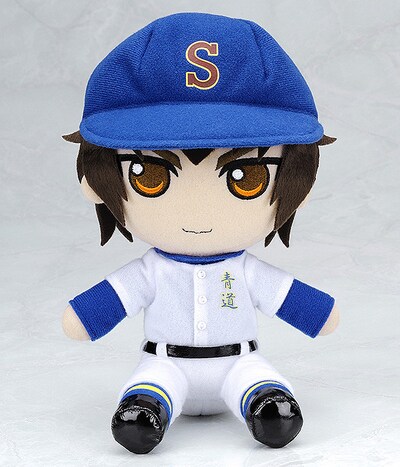 「ダイヤのA ぬいぐるみ 沢村栄純」の正面。(c)寺嶋裕二・講談社／2014「ダイヤのA」製作委員会・テレビ東京