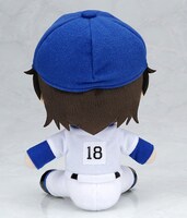 「ダイヤのA ぬいぐるみ 沢村栄純」の背面。(c)寺嶋裕二・講談社／2014「ダイヤのA」製作委員会・テレビ東京