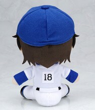 「ダイヤのA ぬいぐるみ 沢村栄純」の背面。(c)寺嶋裕二・講談社／2014「ダイヤのA」製作委員会・テレビ東京