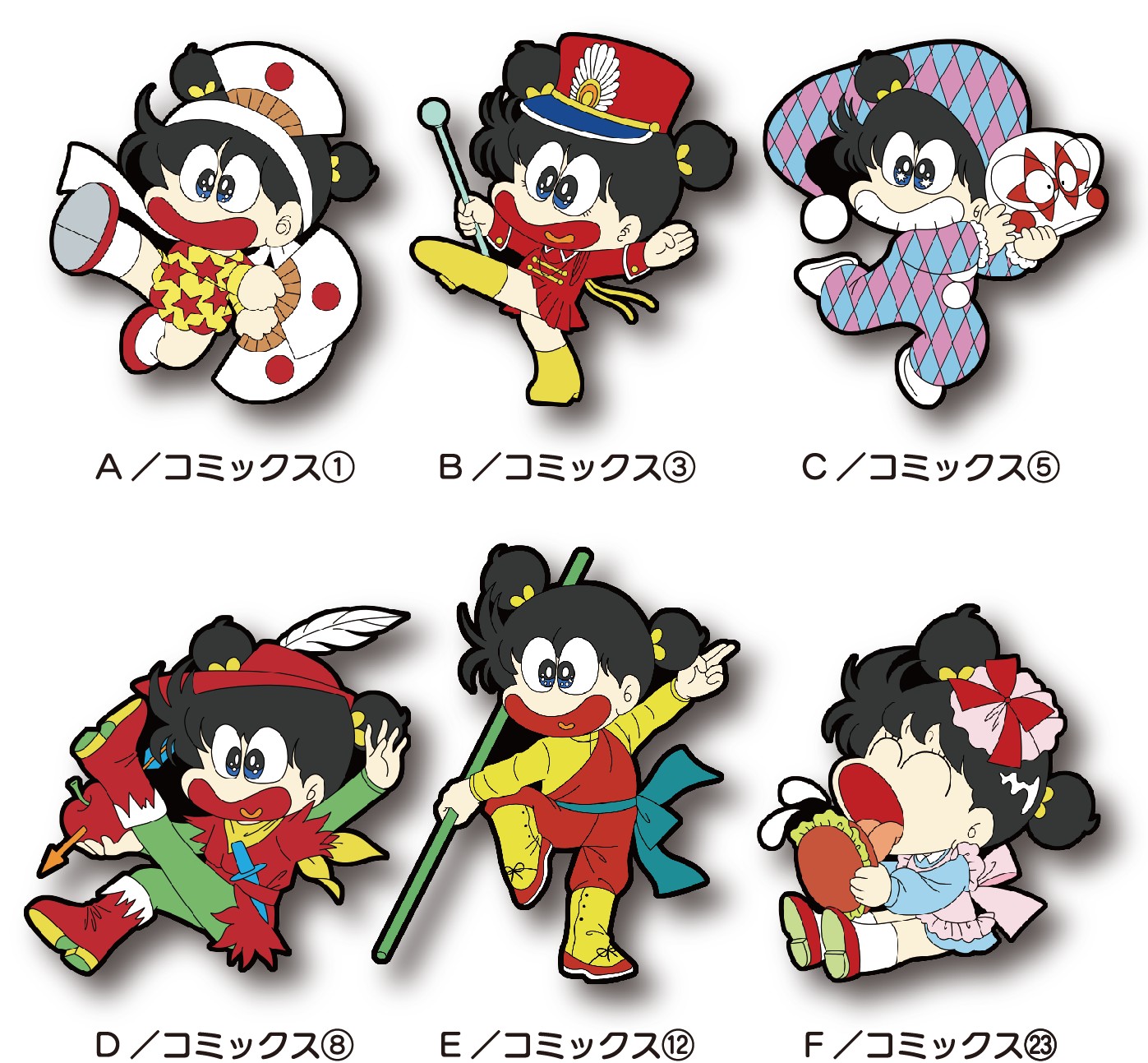 「あさりちゃん コミックイラストラバーストラップ」(c)室山まゆみ・小学館