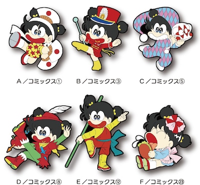 「あさりちゃん コミックイラストラバーストラップ」(c)室山まゆみ・小学館