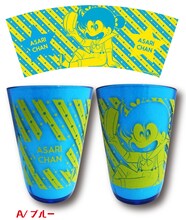 「あさりちゃん アクリルタンブラー」の1種。(c)室山まゆみ・小学館