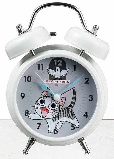 「チーズスイートホーム」12巻限定版に付くオリジナル目覚まし時計