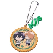 アニメイトでボックスを購入すると、特典として付属する手嶋純太&青八木一のマスコット。(c)渡辺航(週刊少年チャンピオン)/弱虫ペダルGR製作委員会