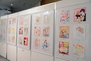 「りぼんフェスタ2015」に展示される色紙。