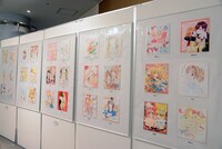 「りぼんフェスタ2015」に展示される色紙。