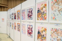 「りぼんフェスタ2015」に展示される原画。