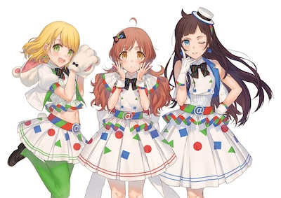 切符による@vitaminマスコットキャラクター。