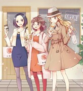 アザミユウコ「みかはな週末とりっぷ」カット。