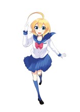 楯山ヒロコ「100万ボルトの彼女」カット。