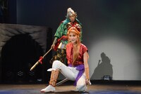 5月2日に行われた舞台「龍狼伝」公開稽古の様子。