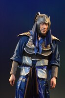 舞台「龍狼伝」公開稽古の様子。