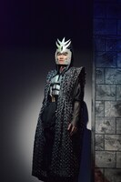 舞台「龍狼伝」公開稽古より、仲達（山碕薫太）。