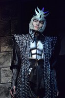 舞台「龍狼伝」公開稽古より、仲達（山碕薫太）。