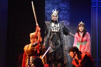 5月2日に行われた舞台「龍狼伝」公開稽古の様子。