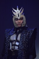 舞台「龍狼伝」公開稽古より、仲達（山碕薫太）。