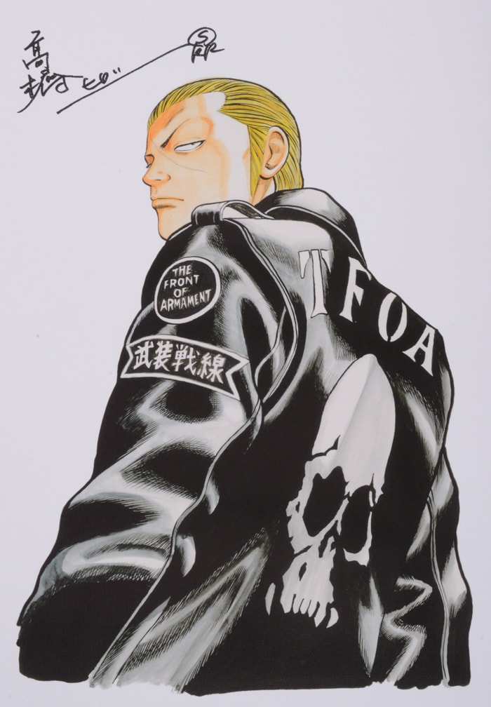 「『クローズ』キャンバスパネル 副ヘッド烈伝 柳臣次ver.」