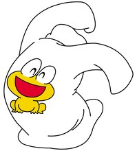 「ど根性ガエル」のピョン吉。 (c)吉沢やすみ/オフィス安井