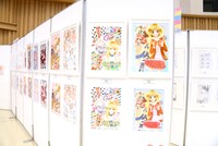 「りぼんフェスタ2015」に展示されている原画。