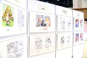「りぼんフェスタ2015」に展示された原画。