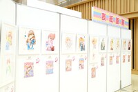 「りぼんフェスタ2015」に展示された原画。