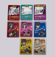 ゲーム「ヒーローカンパニー」の内容物。(c)Grounding.Inc. (c)島本和彦／ヒーローズ