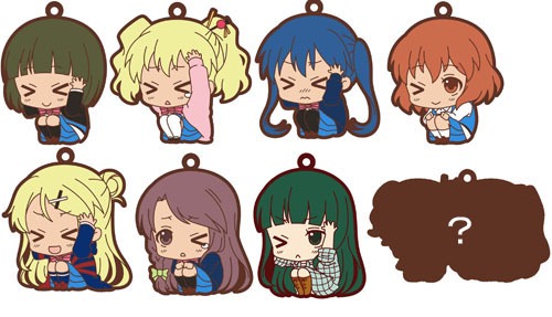 ViVimusラバーストラップコレクション (c)原悠衣・芳文社／ハロー！！きんいろモザイク製作委員会