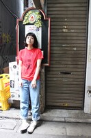 「鉄コン筋クリート」Tシャツ着用例（モデル：カネコアヤノ） (c)松本大洋／小学館