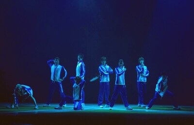 「ミュージカル『テニスの王子様』3rdシーズン 青学vs不動峰」の模様。 (c)許斐 剛／集英社・NAS・新テニスの王子様プロジェクト  (c)許斐 剛／集英社・テニミュ製作委員会