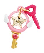 「カードキャプターさくら 封印解除グッズ」の「星の鍵イヤホンジャック」。