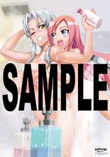 月刊ドラゴンエイジ6月号付録の「トリアージX」お風呂ポスター。イラストは佐藤ショウジの描き下ろし。