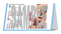 「BTOOOM!」卓上カレンダーの組み立てイメージ。