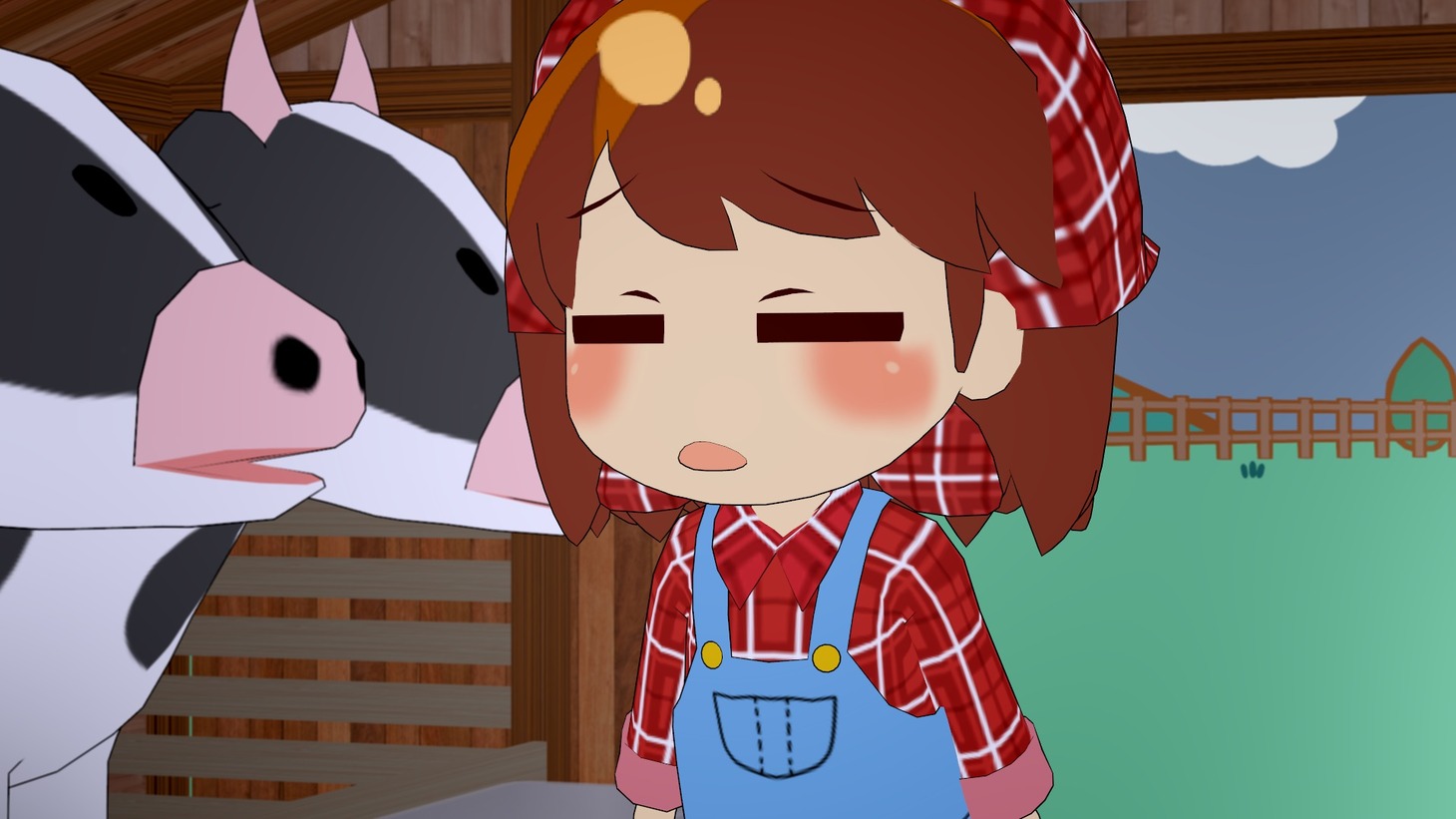 「かな～でぃあんファミリーズ」の3Dアニメ場面写真。(c)2015 KANA hanazawa