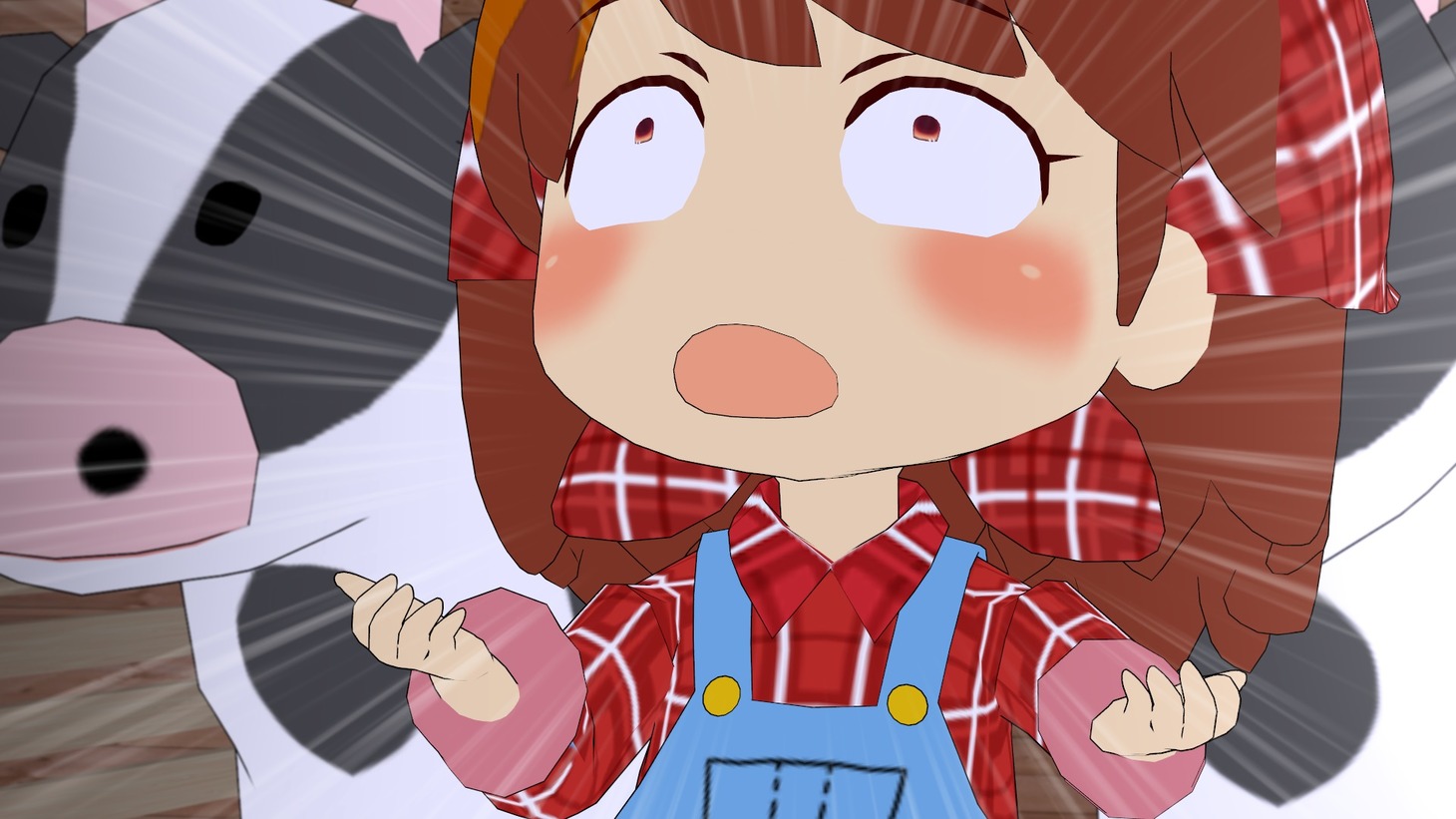 「かな～でぃあんファミリーズ」の3Dアニメ場面写真。(c)2015 KANA hanazawa