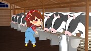 「かな~でぃあんファミリーズ」の3Dアニメ場面写真。(c)2015 KANA hanazawa
