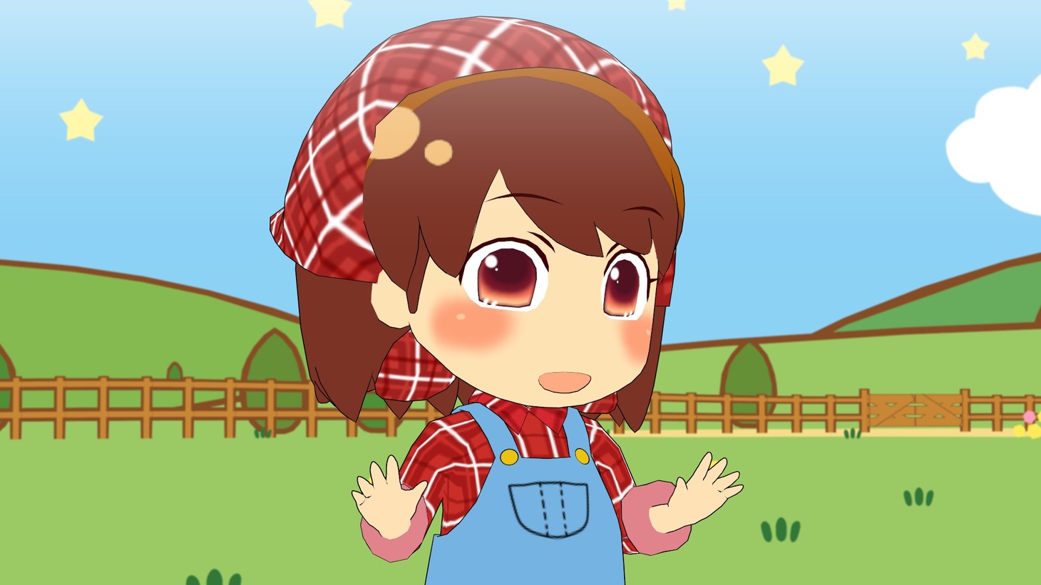 「かな～でぃあんファミリーズ」の3Dアニメ場面写真。(c)2015 KANA hanazawa