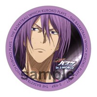 「44mm缶バッジ」の1種。(c)藤巻忠俊／集英社・黒子のバスケ製作委員会