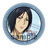 「44mm缶バッジ」の1種。(c)藤巻忠俊／集英社・黒子のバスケ製作委員会