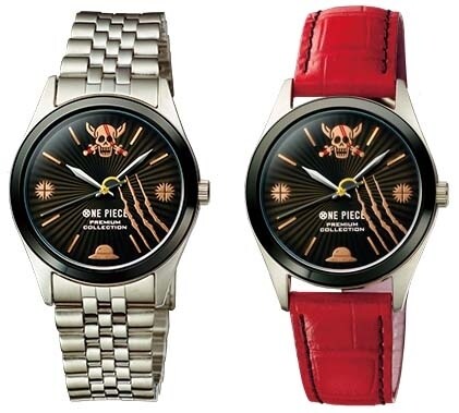 「シャンクス×ルフィ 誓いの航路 オフィシャルライセンスウォッチ」(c)尾田栄一郎/集英社・フジテレビ・東映アニメ―ション