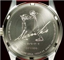 「シャンクス×ルフィ 誓いの航路 オフィシャルライセンスウォッチ」(c)尾田栄一郎/集英社・フジテレビ・東映アニメ―ション