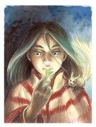 SHOP yonpoで販売される「イムリ」ステッカー。